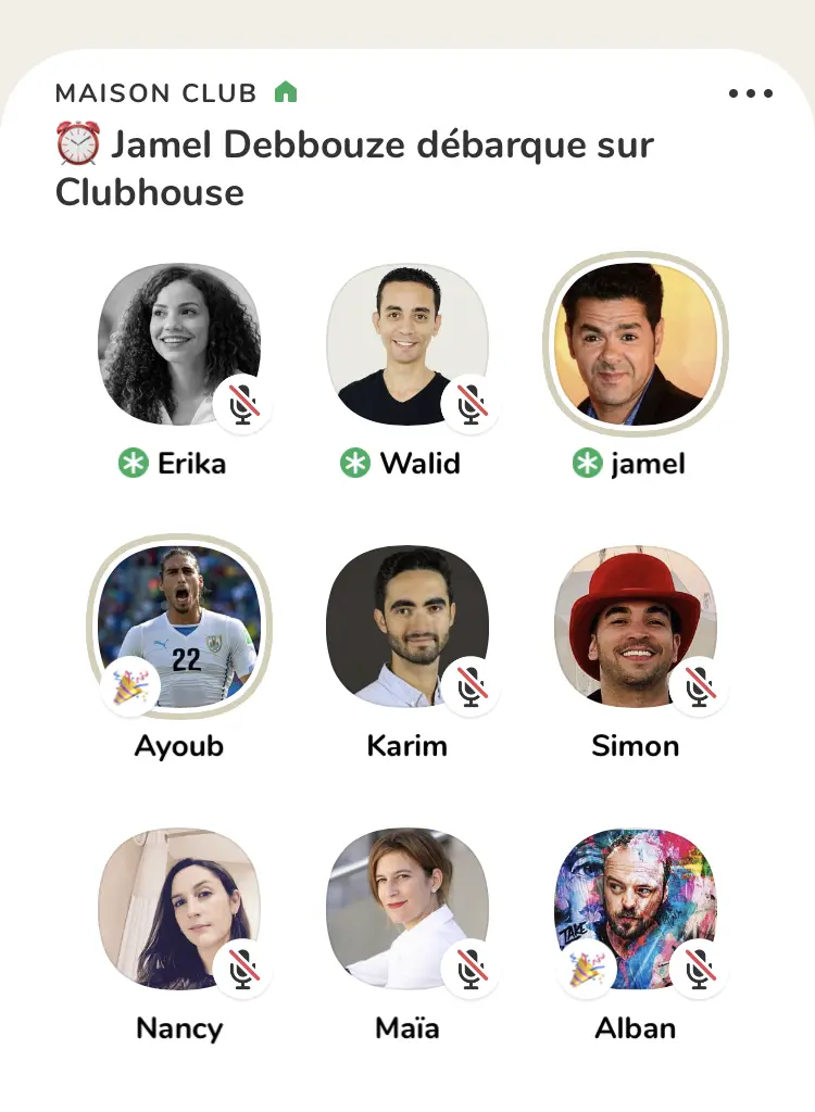 Jamel Debouzze est sur Clubhouse