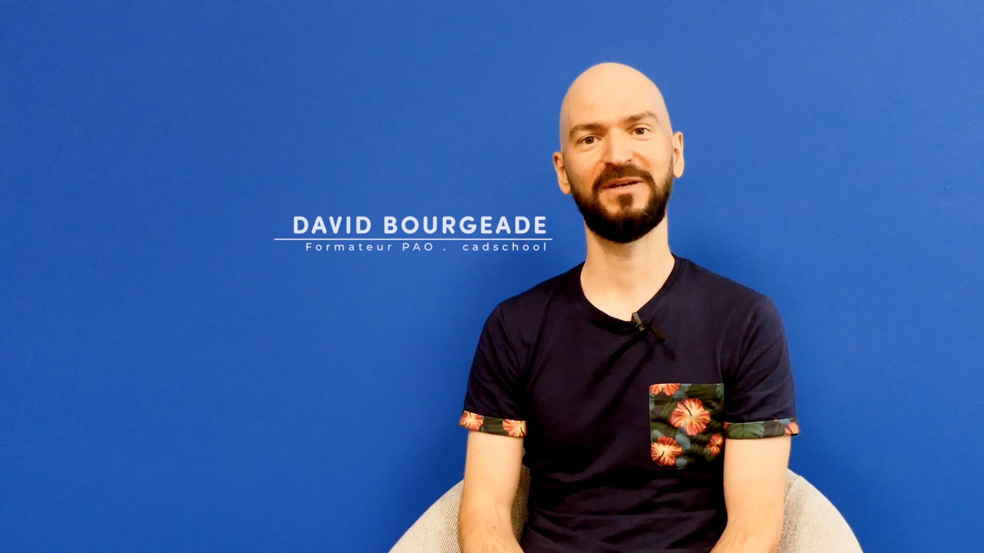 Interview de David Bourgeade – Formateur PAO